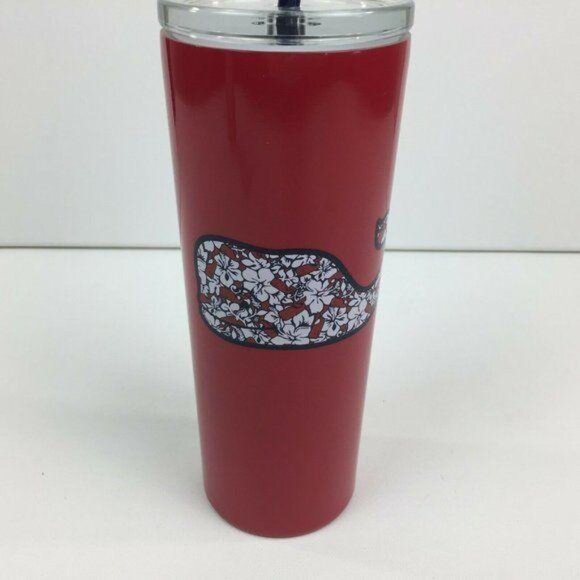 Vineyard Vines Lidded Reusable Water Cup Set 4 - Picture 2 of 5